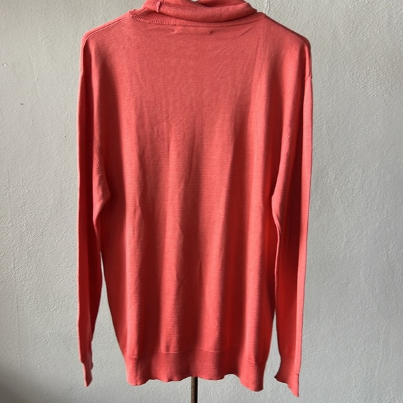 TSE Cashmere Pink Turtle Neck Womens Large - Picture 4 of 4